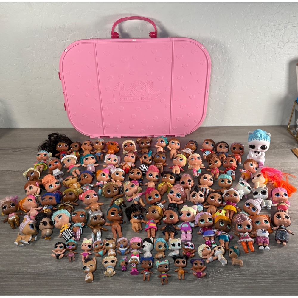 LOL SURPRISE Lot-‎ On-The-Go Storage Case- See Desc for Details